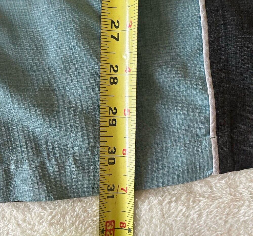 Steady Classics Rockabilly Retro Bowling Shirt 3X Gray Teal Colorblock Cosplay - Picture 7 of 7